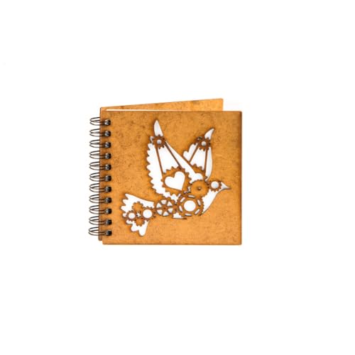 Kalender 10 x 10 personalisiert DIN Lemn - Pasare Mecanica von Lemn in Dar
