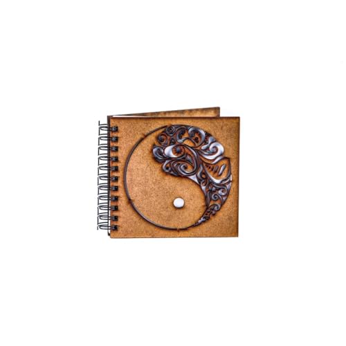 Kalender 10 x 10 personalisiert DIN Lemn - Yin & Yang von Lemn in Dar