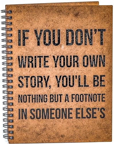 Lemn in Dar Terminplaner A5, personalisiert mit der Aufschrift If you don't write down your own story Lemn in Dar Terminplaner A5, personalisiert mit der Aufschrift If you don't write down your own story von Lemn in Dar