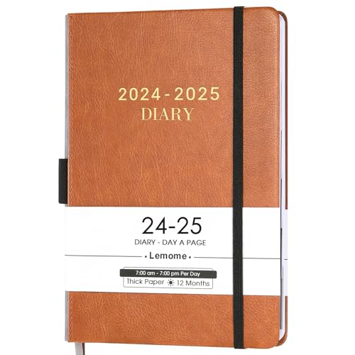 2022 Tagebuch – 2022 Terminplaner/Terminkalender 5-3/4" x 8-1/2", Januar 2022 – Dezember 2022, Tagesplaner mit monatlichen Tabs, Innentasche/Stiftschlaufe/Lesezeichen von Lemome