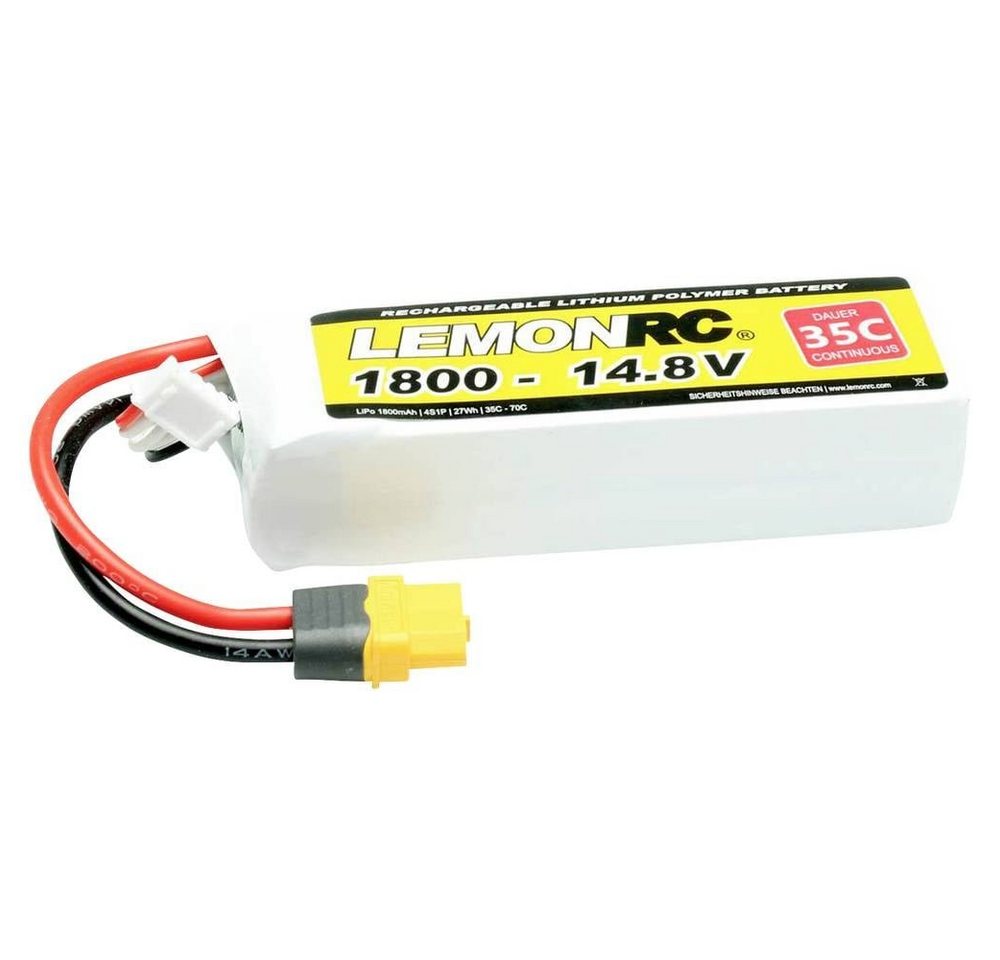 LemonRC LiPo Akku 1800 - 14.8V (35C Akku LemonRC LiPo Akku 1800 - 14.8V (35C Akku von LemonRC