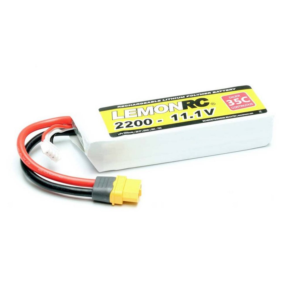 LemonRC LiPo Akku 2200 - 11.1V (35C Akku LemonRC LiPo Akku 2200 - 11.1V (35C Akku von LemonRC