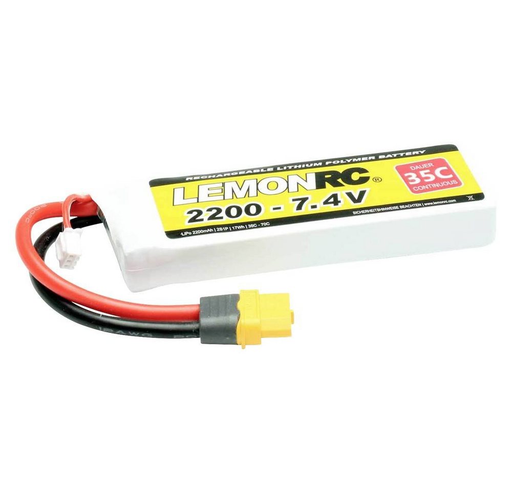 LemonRC LiPo Akku 2200 - 7.4V (35C Akku LemonRC LiPo Akku 2200 - 7.4V (35C Akku von LemonRC