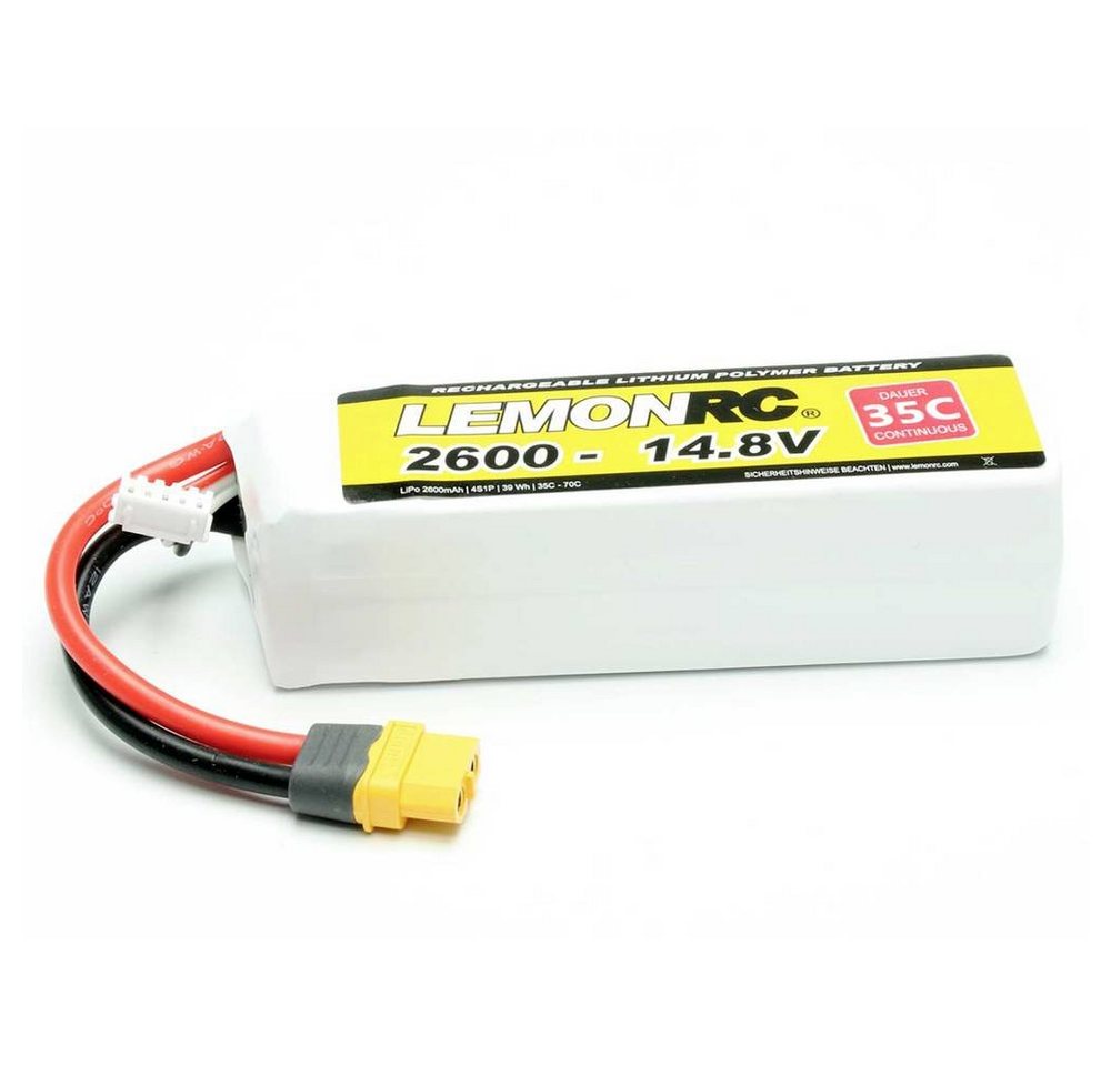 LemonRC LiPo Akku 2600 - 14.8V (35C Akku LemonRC LiPo Akku 2600 - 14.8V (35C Akku von LemonRC