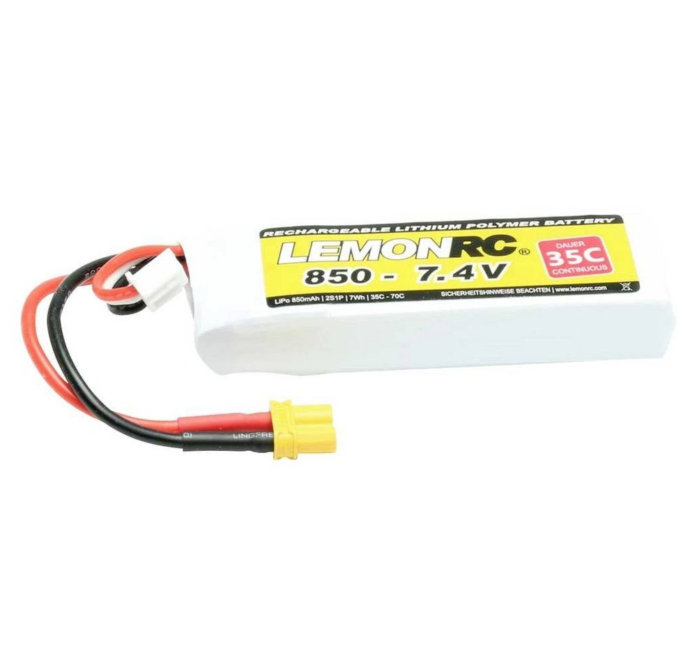LemonRC LiPo Akku 850 - 7.4V (35C Akku LemonRC LiPo Akku 850 - 7.4V (35C Akku von LemonRC