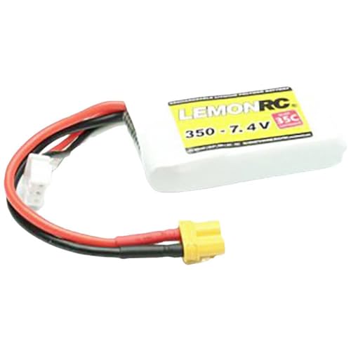 LemonRC Modellbau-Akkupack (LiPo) 7.4V 350 mAh Zellen-Zahl: 2 35 C Softcase XT30 von LemonRC