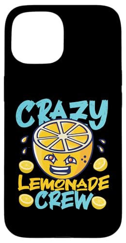 Crazy Lemonade Crew für Limonadenunternehmer Hülle für iPhone 15 Crazy Lemonade Crew für Limonadenunternehmer Hülle für iPhone 15 von Lemonade Stand Boss Design Ideas for Kids