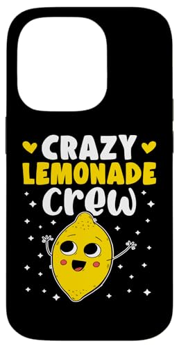 Crazy Lemonade Crew für Ständer Hülle für iPhone 14 Pro Crazy Lemonade Crew für Ständer Hülle für iPhone 14 Pro von Lemonade Stand Boss Design Ideas for Kids