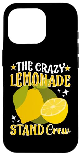 Die Crazy Lemonade Stand Crew Hülle für iPhone 16 Pro Die Crazy Lemonade Stand Crew Hülle für iPhone 16 Pro von Lemonade Stand Boss Design Ideas for Kids
