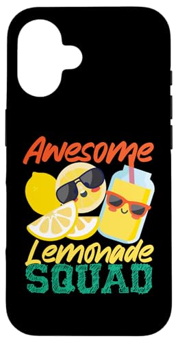 Fantastische Limonade-Truppe für Stand Hülle für iPhone 16 Fantastische Limonade-Truppe für Stand Hülle für iPhone 16 von Lemonade Stand Boss Design Ideas for Kids