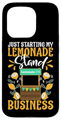 Ich fange gerade mein Geschäft mit Limonadenständen an Hülle für iPhone 15 Pro Ich fange gerade mein Geschäft mit Limonadenständen an Hülle für iPhone 15 Pro von Lemonade Stand Boss Design Ideas for Kids