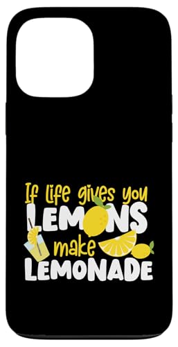 If Life Gives You Lemons Make Limonade Mädchen und Jungen Hülle für iPhone 13 Pro Max von Lemonade Stand Boss Design Ideas for Kids