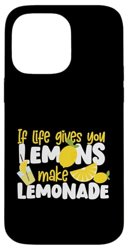 If Life Gives You Lemons Make Limonade Mädchen und Jungen Hülle für iPhone 14 Pro Max von Lemonade Stand Boss Design Ideas for Kids