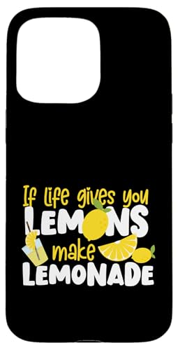 If Life Gives You Lemons Make Limonade Mädchen und Jungen Hülle für iPhone 15 Pro Max von Lemonade Stand Boss Design Ideas for Kids