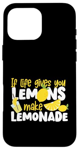 If Life Gives You Lemons Make Limonade Mädchen und Jungen Hülle für iPhone 16 Pro Max If Life Gives You Lemons Make Limonade Mädchen und Jungen Hülle für iPhone 16 Pro Max von Lemonade Stand Boss Design Ideas for Kids