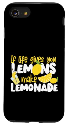 If Life Gives You Lemons Make Limonade Mädchen und Jungen Hülle für iPhone SE (2020) / 7 / 8 von Lemonade Stand Boss Design Ideas for Kids