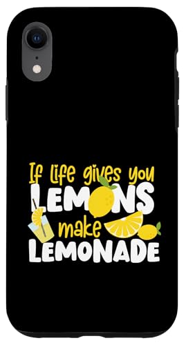 If Life Gives You Lemons Make Limonade Mädchen und Jungen Hülle für iPhone XR von Lemonade Stand Boss Design Ideas for Kids