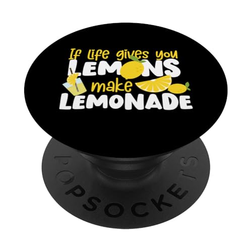 If Life Gives You Lemons Make Limonade Mädchen und Jungen PopSockets Klebender PopGrip If Life Gives You Lemons Make Limonade Mädchen und Jungen PopSockets Klebender PopGrip von Lemonade Stand Boss Design Ideas for Kids