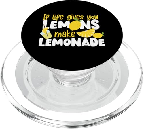 If Life Gives You Lemons Make Limonade Mädchen und Jungen PopSockets PopGrip für MagSafe If Life Gives You Lemons Make Limonade Mädchen und Jungen PopSockets PopGrip für MagSafe von Lemonade Stand Boss Design Ideas for Kids