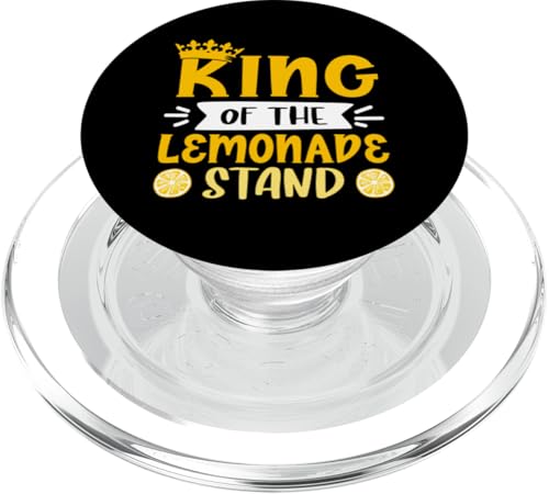 King Of The Lemonade Ständer für Jungen PopSockets PopGrip für MagSafe King Of The Lemonade Ständer für Jungen PopSockets PopGrip für MagSafe von Lemonade Stand Boss Design Ideas for Kids