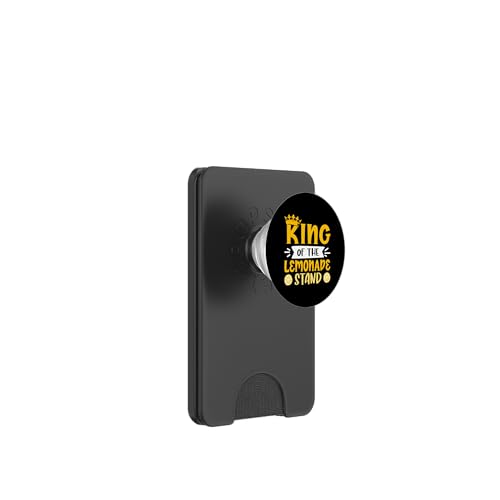 King Of The Lemonade Ständer für Jungen PopSockets PopWallet für MagSafe King Of The Lemonade Ständer für Jungen PopSockets PopWallet für MagSafe von Lemonade Stand Boss Design Ideas for Kids