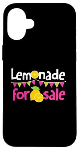 Lemonade For Sale Limonade Ständer Design für Mädchen Hülle für iPhone 16 Plus Lemonade For Sale Limonade Ständer Design für Mädchen Hülle für iPhone 16 Plus von Lemonade Stand Boss Design Ideas for Kids