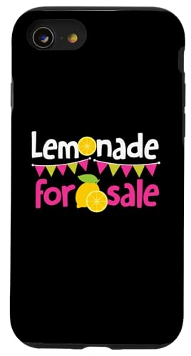 Lemonade For Sale Limonade Ständer Design für Mädchen Hülle für iPhone SE (2020) / 7 / 8 von Lemonade Stand Boss Design Ideas for Kids