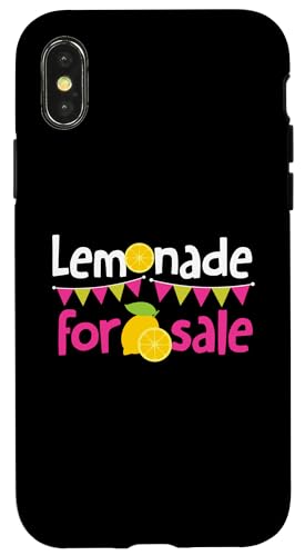 Lemonade For Sale Limonade Ständer Design für Mädchen Hülle für iPhone X/XS Lemonade For Sale Limonade Ständer Design für Mädchen Hülle für iPhone X/XS von Lemonade Stand Boss Design Ideas for Kids