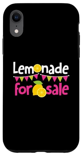 Lemonade For Sale Limonade Ständer Design für Mädchen Hülle für iPhone XR Lemonade For Sale Limonade Ständer Design für Mädchen Hülle für iPhone XR von Lemonade Stand Boss Design Ideas for Kids
