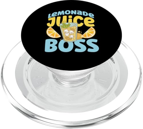 Limonade Juice Boss für Limonadenständer PopSockets PopGrip für MagSafe Limonade Juice Boss für Limonadenständer PopSockets PopGrip für MagSafe von Lemonade Stand Boss Design Ideas for Kids