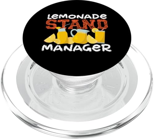 Limonade Stand Manager PopSockets PopGrip für MagSafe Limonade Stand Manager PopSockets PopGrip für MagSafe von Lemonade Stand Boss Design Ideas for Kids