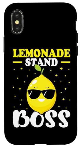 Limonadenständer Boss Hülle für iPhone X/XS Limonadenständer Boss Hülle für iPhone X/XS von Lemonade Stand Boss Design Ideas for Kids