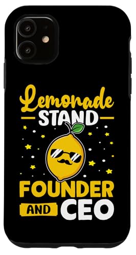 Limonadenständer - Gründer und CEO Hülle für iPhone 11 Limonadenständer - Gründer und CEO Hülle für iPhone 11 von Lemonade Stand Boss Design Ideas for Kids