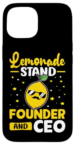 Limonadenständer - Gründer und CEO Hülle für iPhone 15 Limonadenständer - Gründer und CEO Hülle für iPhone 15 von Lemonade Stand Boss Design Ideas for Kids