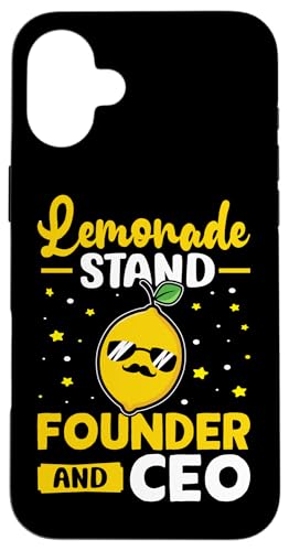 Limonadenständer - Gründer und CEO Hülle für iPhone 16 Plus Limonadenständer - Gründer und CEO Hülle für iPhone 16 Plus von Lemonade Stand Boss Design Ideas for Kids
