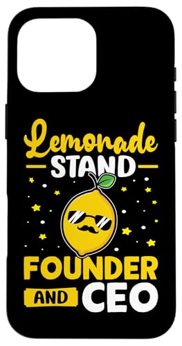 Limonadenständer - Gründer und CEO Hülle für iPhone 16 Pro Max Limonadenständer - Gründer und CEO Hülle für iPhone 16 Pro Max von Lemonade Stand Boss Design Ideas for Kids