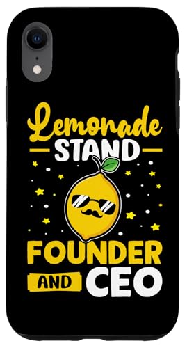 Limonadenständer - Gründer und CEO Hülle für iPhone XR Limonadenständer - Gründer und CEO Hülle für iPhone XR von Lemonade Stand Boss Design Ideas for Kids