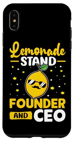 Limonadenständer - Gründer und CEO Hülle für iPhone XS Max Limonadenständer - Gründer und CEO Hülle für iPhone XS Max von Lemonade Stand Boss Design Ideas for Kids
