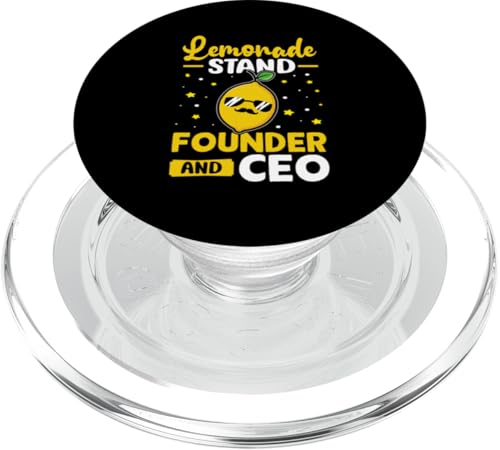 Limonadenständer - Gründer und CEO PopSockets PopGrip für MagSafe Limonadenständer - Gründer und CEO PopSockets PopGrip für MagSafe von Lemonade Stand Boss Design Ideas for Kids