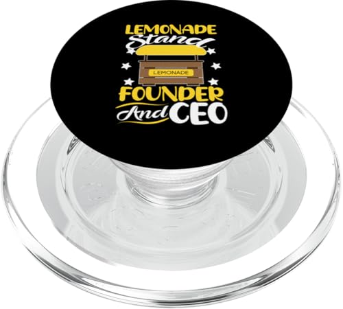 Limonadenständer – Gründer und CEO PopSockets PopGrip für MagSafe Limonadenständer – Gründer und CEO PopSockets PopGrip für MagSafe von Lemonade Stand Boss Design Ideas for Kids