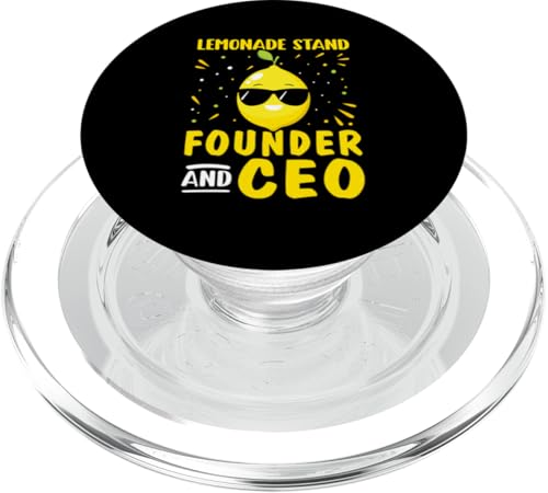 Limonadenständer – Gründer und CEO PopSockets PopGrip für MagSafe Limonadenständer – Gründer und CEO PopSockets PopGrip für MagSafe von Lemonade Stand Boss Design Ideas for Kids