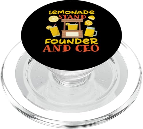 Limonadenständer – Gründer und CEO PopSockets PopGrip für MagSafe Limonadenständer – Gründer und CEO PopSockets PopGrip für MagSafe von Lemonade Stand Boss Design Ideas for Kids