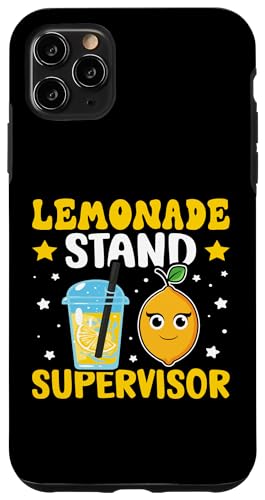 Limonadenständer Supervisor Hülle für iPhone 11 Pro Max Limonadenständer Supervisor Hülle für iPhone 11 Pro Max von Lemonade Stand Boss Design Ideas for Kids