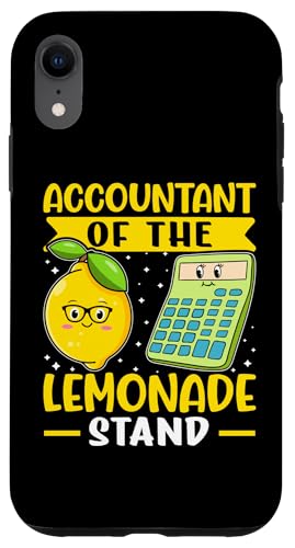 Limonadenständer: Buchhalter des Limonadenständers Hülle für iPhone XR Limonadenständer: Buchhalter des Limonadenständers Hülle für iPhone XR von Lemonade Stand Boss Design Ideas for Kids