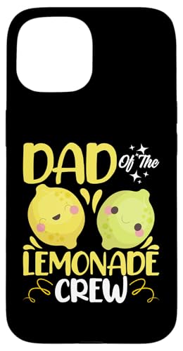 Limonadenständer: Dad Of The Limonade Crew Hülle für iPhone 15 Limonadenständer: Dad Of The Limonade Crew Hülle für iPhone 15 von Lemonade Stand Boss Design Ideas for Kids