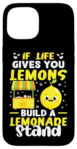 Limonadenständer: If Life Gives You Lemons Build A Stand Hülle für iPhone 15 Limonadenständer: If Life Gives You Lemons Build A Stand Hülle für iPhone 15 von Lemonade Stand Boss Design Ideas for Kids