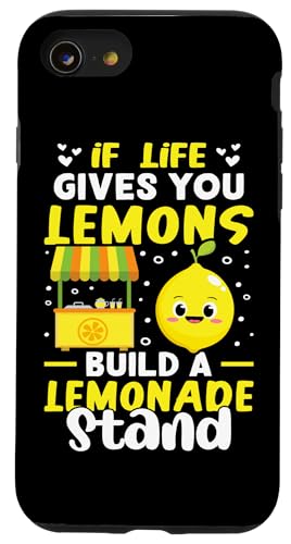 Limonadenständer: If Life Gives You Lemons Build A Stand Hülle für iPhone SE (2020) / 7 / 8 von Lemonade Stand Boss Design Ideas for Kids