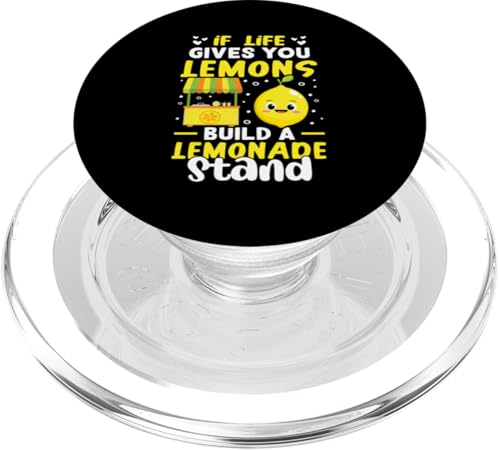 Limonadenständer: If Life Gives You Lemons Build A Stand PopSockets PopGrip für MagSafe Limonadenständer: If Life Gives You Lemons Build A Stand PopSockets PopGrip für MagSafe von Lemonade Stand Boss Design Ideas for Kids