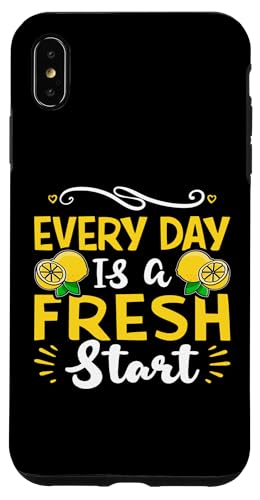 Limonadenständer: Jeder Tag ist ein neuer Start Hülle für iPhone XS Max Limonadenständer: Jeder Tag ist ein neuer Start Hülle für iPhone XS Max von Lemonade Stand Boss Design Ideas for Kids