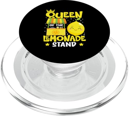 Limonadenständer: Königin der Limonade PopSockets PopGrip für MagSafe Limonadenständer: Königin der Limonade PopSockets PopGrip für MagSafe von Lemonade Stand Boss Design Ideas for Kids